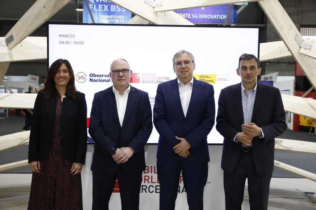 MWC Barcelona 23, venue for the presentation of the agreement between Mobile World Capital Barcelona and COIT to promote STEM vocations