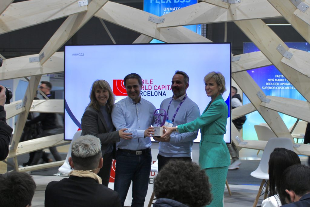 The first edition of the Hack-the-Data-thon with focus on facial recognition held at MWC23 by the Digital Future Society culminates in success