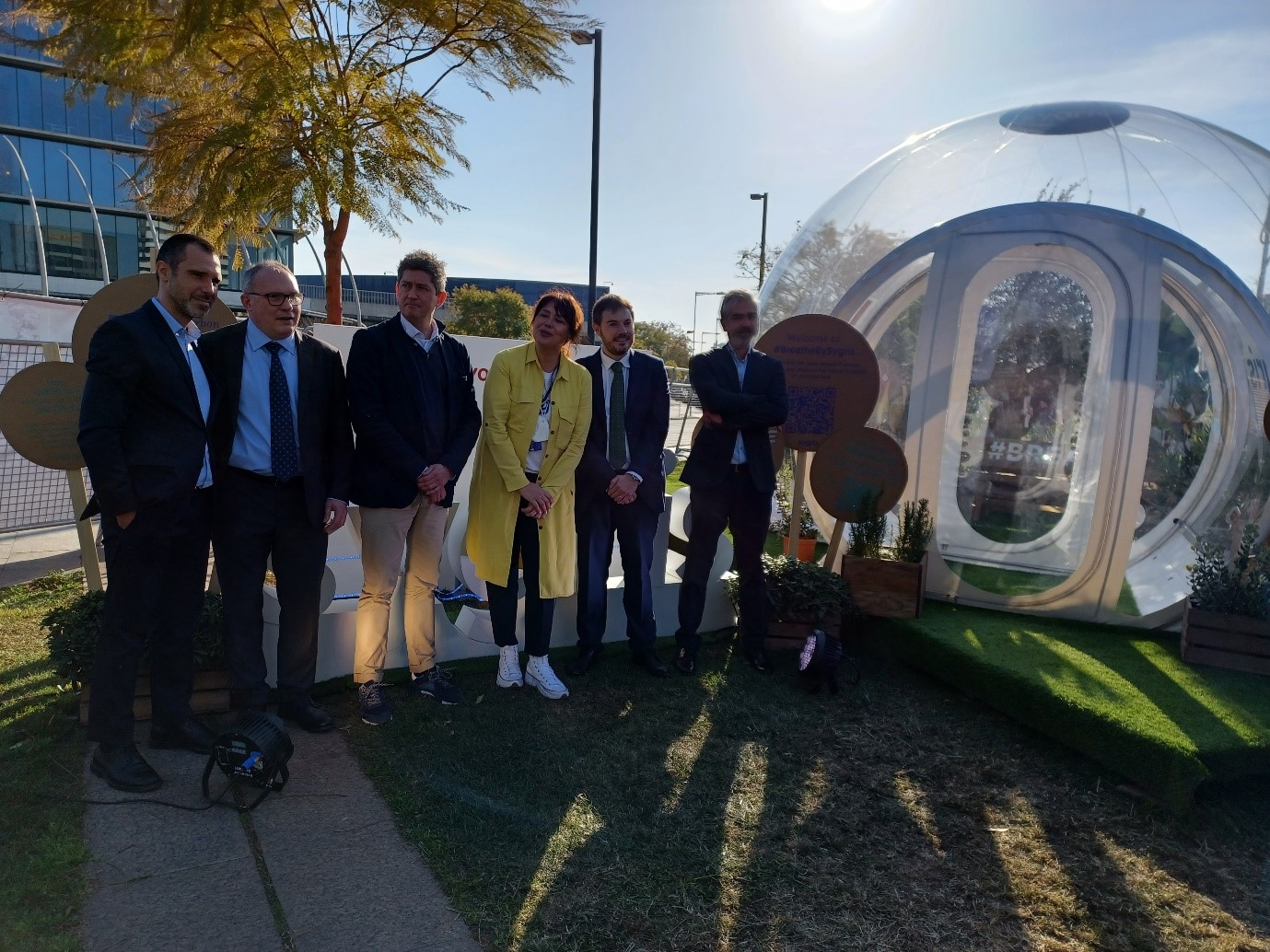 BREATHE by Sygris, MWCapital and Vodafone will measure carbon footprint’s attendees at the Village L’HExperience