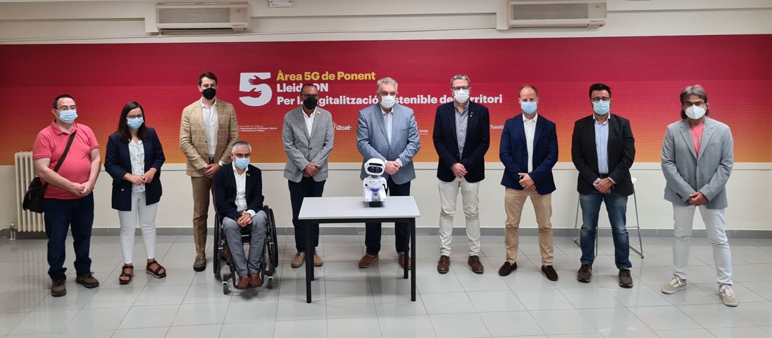Lleida presents the Ponent 5G Area 5G LAB located in Lleida Chamber of Commerce