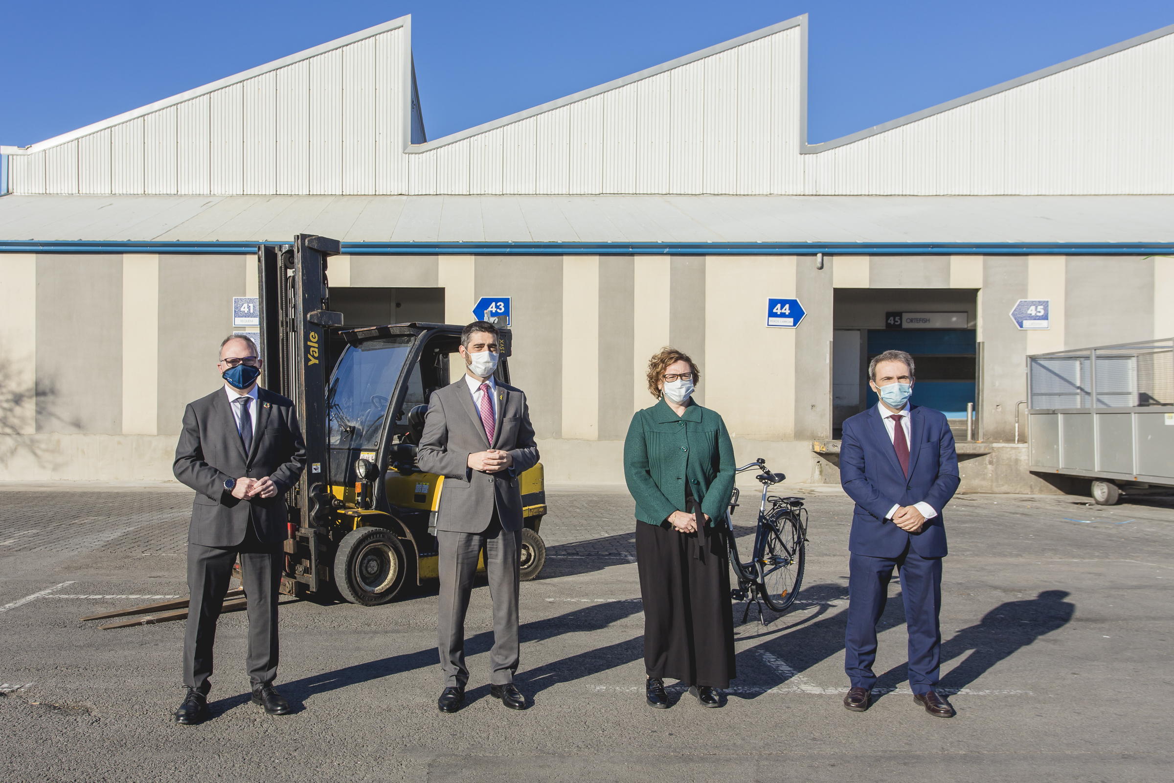 Mercabarna aposta per la tecnologia 5G per a prevenir accidents laborals amb vehicles industrials