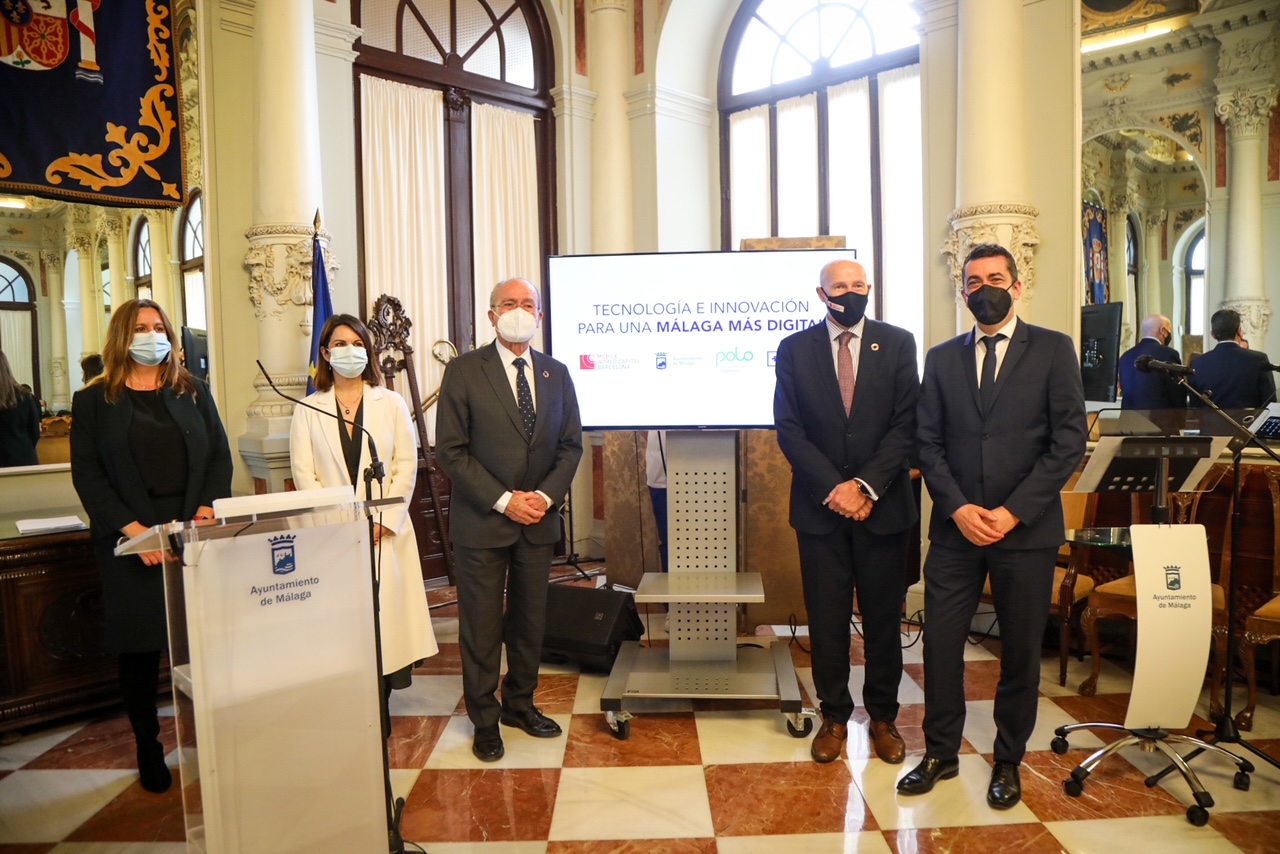 Malaga will co-organize its first Mobile Week with Mobile World Capital Barcelona