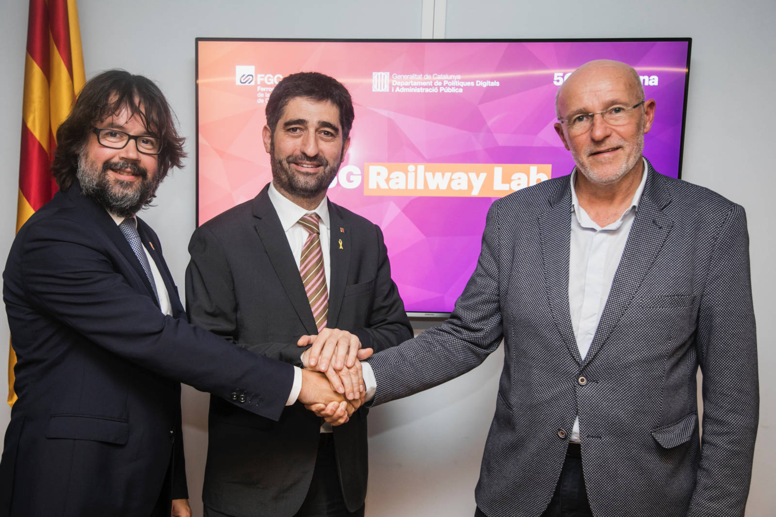 FGC joins the 5G Barcelona initiative to develop 5G solutions in railway networks