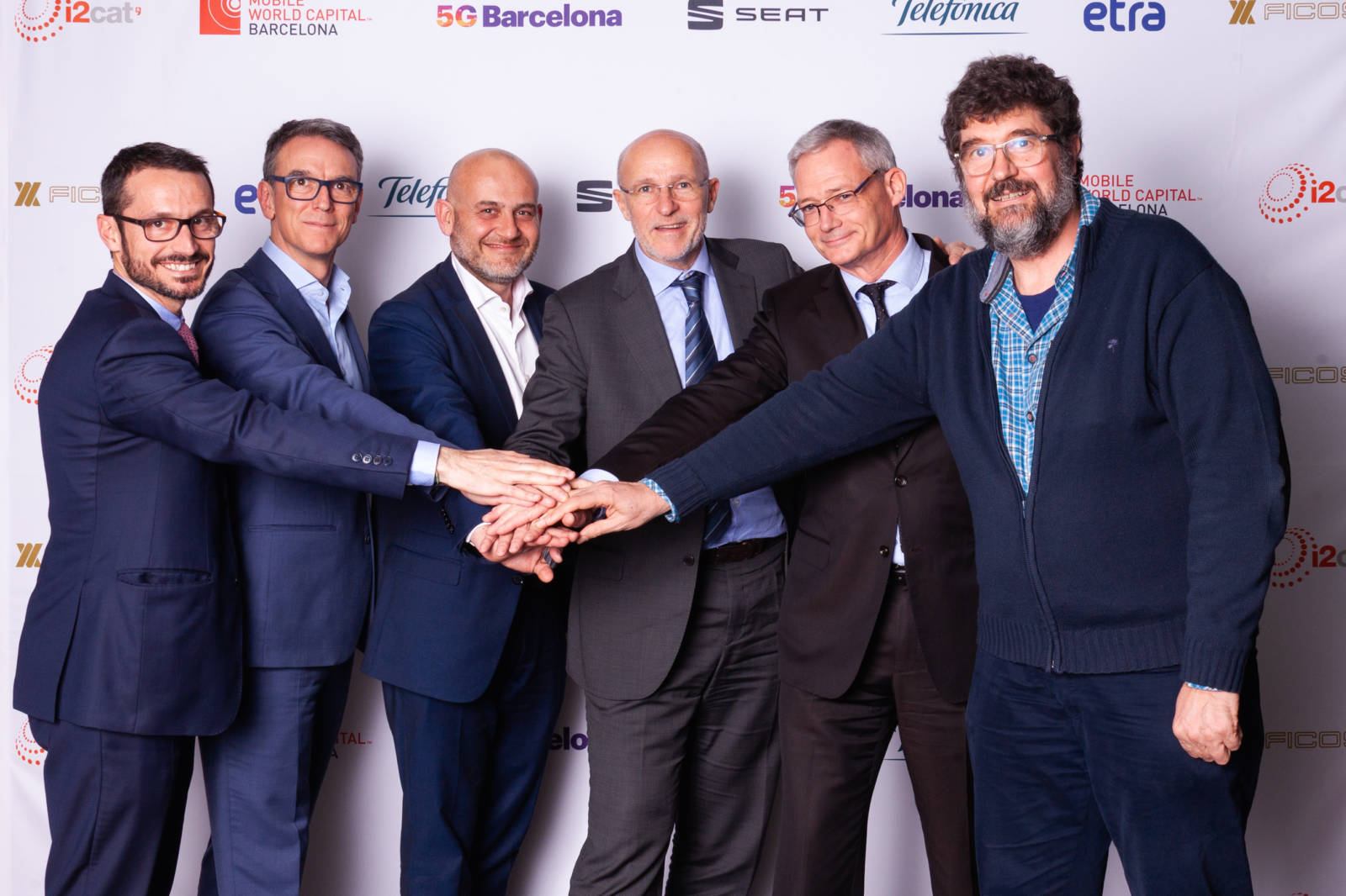 MWCapital, SEAT, Telefónica, Ficosa, ETRA and i2CAT promote a Connected Car pilot project