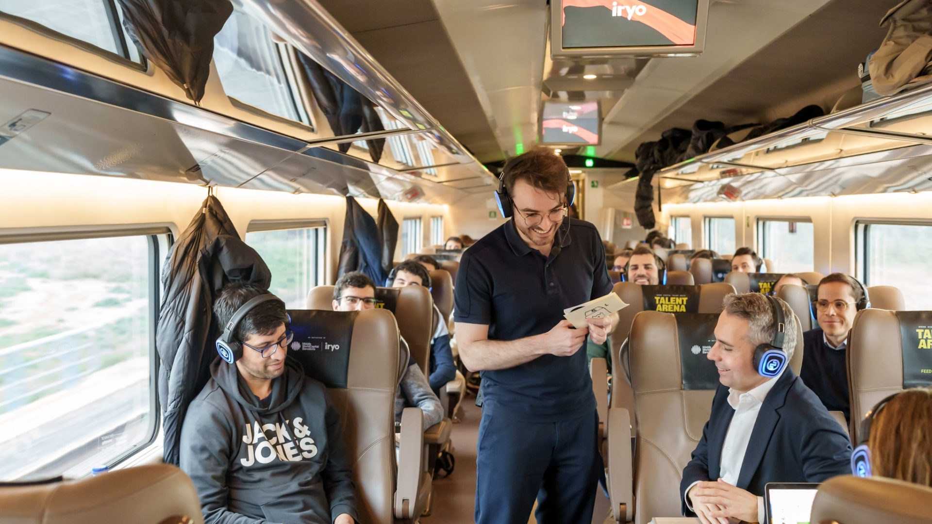 El Talent-Express atrau 70 desenvolupadors deMadrid en la primera edició del Talent Arena de la mà d’iryo