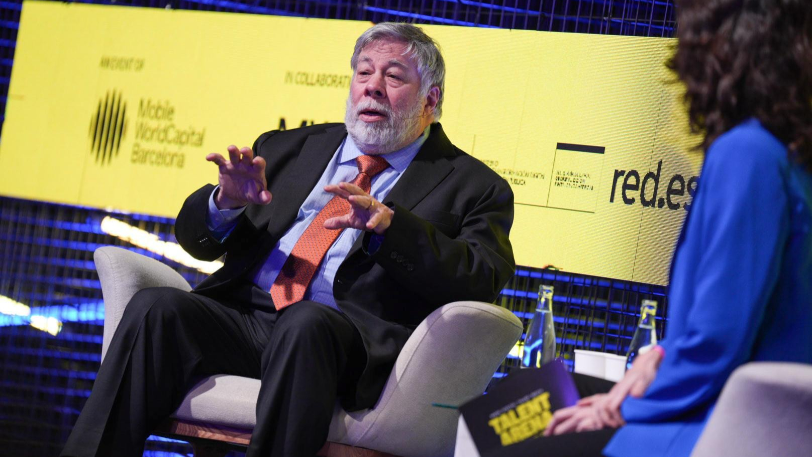 Steve Wozniak advocates for regulated AI and more open-source code to improve technology at Talent Arena