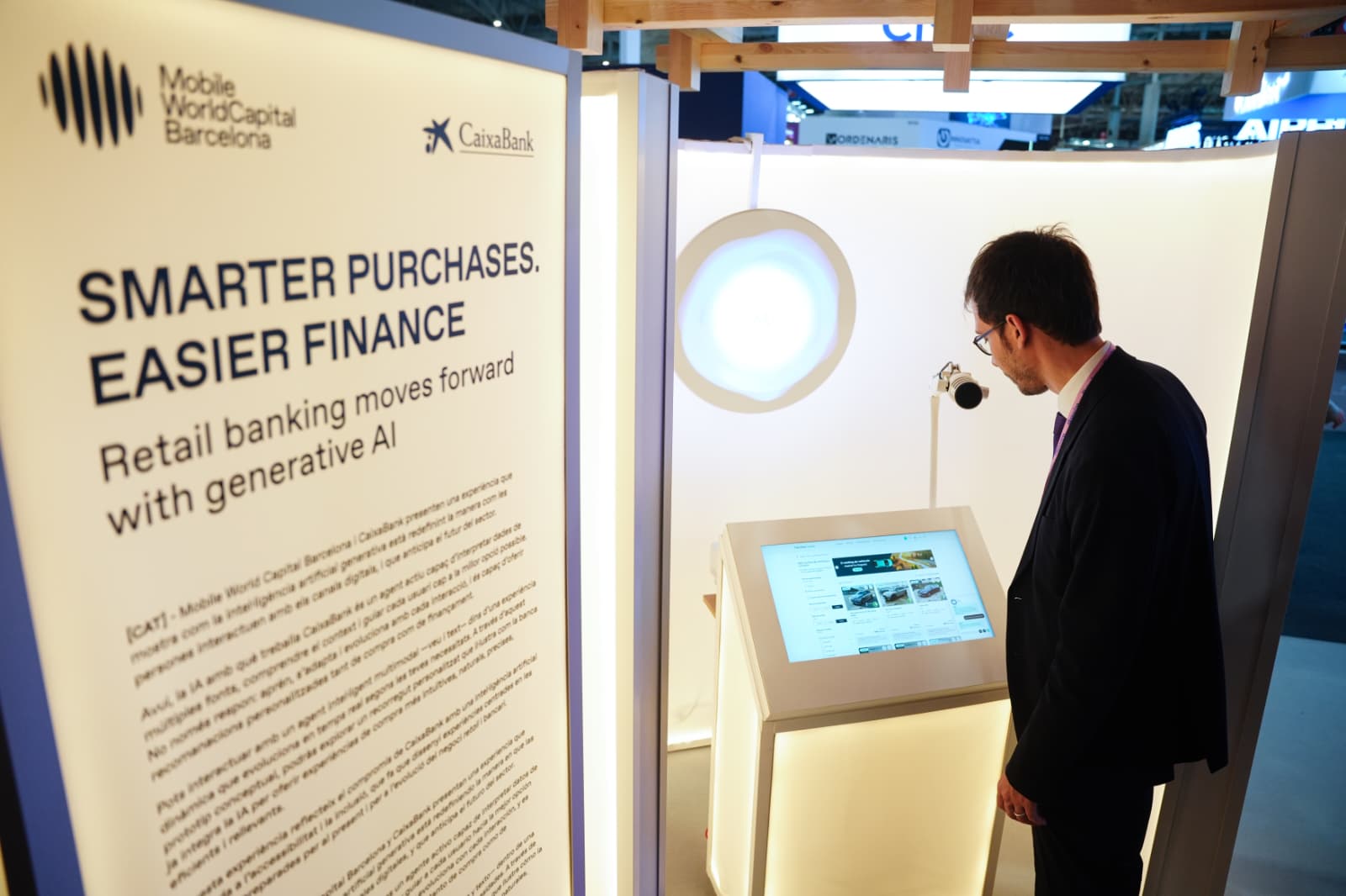 Mobile World Capital Barcelona and CaixaBank explore how AI is transforming the shopping experience 